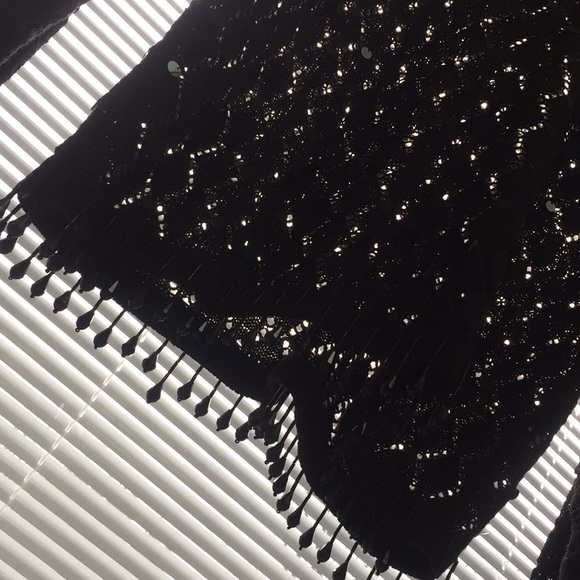 Excellent Condition Peekaboo Sequin Sweater - Picture 6 of 7